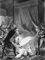 Philippoteaux, Henri Félix Emmanuel - The assassination of Tsar Paul I on March 12, 1801