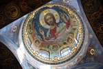 Harlamov, Nikolai Nikolayevich - Christ Pantocrator under the central dome of the Church of the Savior on Spilled Blood in St. Petersburg