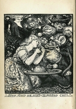 Rossetti, Dante Gabriel - Frontispiece of Goblin Market and Other Poems by Christina Rossetti