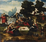 Master of Brunswick, (Brunswick Monogrammist) - The Luncheon on the Grass