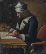 Huber, Jean - Portrait of Francois Marie Arouet de Voltaire (1694-1778)