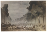 Bellangé, Hippolyte - The July Revolution on the Grands Boulevards of Paris