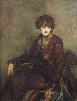 Blanche, Jacques-Émile - Portrait of Daisy Fellowes, née Marguerite Decazes de Glücksbierg (1890-1962)