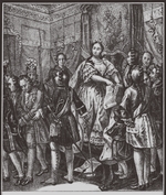 Chorikov, Boris Artemyevich - Anna Ioannovna tearing to the Conditions, 1730