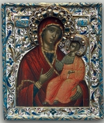 Russian icon - The Theotokos of Tikhvin
