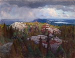 Järnefelt, Eero - Landscape (Maisema Kolilta)