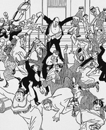 Anonymous - Caricature on Schoenberg's Chamber Symphony No 1 on 31 March 1913 in Vienna