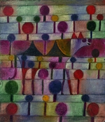 Klee, Paul - Camel in a Rhythmic Landscape of Trees