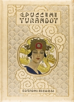 Anonymous - Book cover of Turandot by Giacomo Puccini