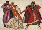Fedorovsky, Fyodor Fyodorovich - Costume design for the opera Prince Igor by A. Borodin
