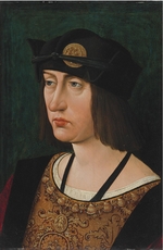Perréal, Jean - Portrait of Louis XII, King of France (1498-1515)