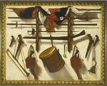 Victoria, Vicente - Trompe l'oeil with a Gun rack