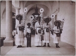 Anonymous - Tsarevich Alexei of Russia and Grand Duchesses Olga, Tatiana, Maria and Anastasia in Livadiya