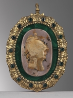 Maria Feodorovna of Russua, (Sophie Dorothea of Württemberg) - Catherine II as Minerva. Cameo