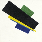 Malevich, Kasimir Severinovich - Suprematism, 18th Construction