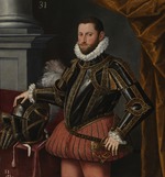 Sánchez Coello, Alonso, School of - Portrait of Archduke Ernest of Austria (1553-1595)