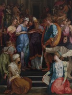 Rosso Fiorentino - The Marriage of the Virgin (Pala Ginori)