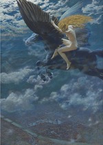 Hughes, Edward Robert - Dream Idyll (A Valkyrie)