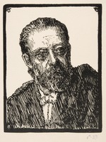 Bilek, Frantisek - Portrait of Bedrich Smetana (1824-1884)