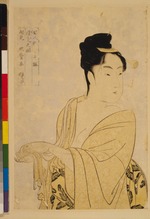 Utamaro, Kitagawa - The Fancy-Free Type, from the series Ten Types in the Physiognomic Study of Women