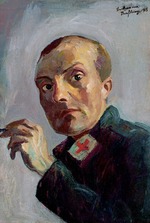 Beckmann, Max - Self-portrait as a male nurse