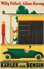 Carlsund, Otto Gustaf - Movie poster The Three from the Filling Station by Wilhelm Thiele