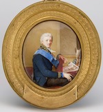 Evreinov, Dmitri Ivanovich - Portrait of Prince Alexander Sergeevich Stroganov (1771-1815)