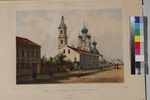 Perrot, Ferdinand Victor - The Annunciation Church at the Vasilyevsky Island in Saint Petersburg