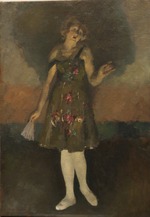Sudeykin, Sergei Yurievich - Portrait of the ballet dancer Olga Glebova-Sudeikina (1885-1945)