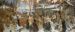 Shabunin, Nikolai Avenirovich - Suvorov leaves Konchanskoye Village in 1799