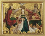 Upper Austrian Master - The Coronation of the Virgin with the Trinity