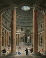 Pannini (Panini), Giovanni Paolo - Interior of the Pantheon, Rome