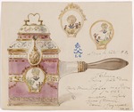 Anonymous - Design of a teapot, Sèvres