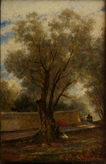 Bogolyubov, Alexei Petrovich - Olive Trees at Menton