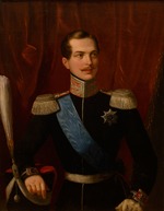 Schiavoni, Natale - Portrait of the Crown prince Alexander Nikolayevich (1818-1881)