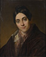 Tropinin, Vasili Andreyevich - Portrait of Lyubov Kornilyevna Makovskaya