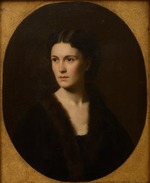 Zhodeiko, Leonid Florianovich - Portrait of Olga Pavlovna Orlova, née Krivtsova