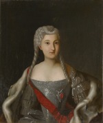 Anonymous - Portrait of Princess Anna Leopoldovna (1718-1746), tsar's Ivan VI mother