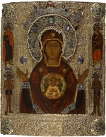 Russian icon - The Virgin of the Sign