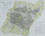 Anonymous master - The plan of the capital city of Moscow with the designation of burnt houses