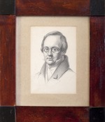 Langer, Valerian Platonovich - Portrait of the poet Anton Antonovich Delvig (1798-1831)