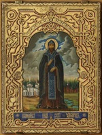 Russian icon - Saint Nil Sorsky