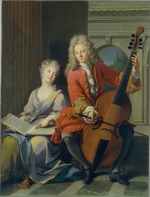 Nattier, Jean-Marc - The Music Lesson
