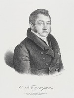 Oesterreich, Otto (Yermolay) - Portrait of the author Faddei Bulgarin (1789-1859)