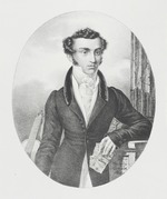 Hampeln, Carl, von - Portrait of Nikolai Alexandrovich Korsakov (1800-1820)