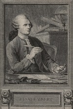 Anonymous - Portrait of Jean le Rond D'Alembert (1717-1783)