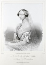 Neff, Timofei Andreyevich - Portrait of Grand Duchess Maria Mikhailovna of Russia (1825-1846)