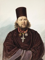 Reimers, Ivan Ivanovich - Portrait of Gerasim Petrovichv Pavsky (1787-1863)