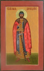 Russian icon - Saint Grand Duke Dmitry Donskoy