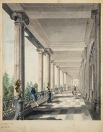 Cameron, Charles - View of Ionic Gallery and the Agate Pavilion in Tsarskoye Selo